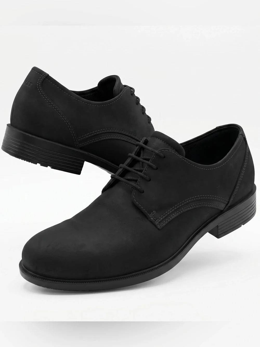 Ecco Harold Derby Men's Black Lace-Up Dress Shoes Size 41